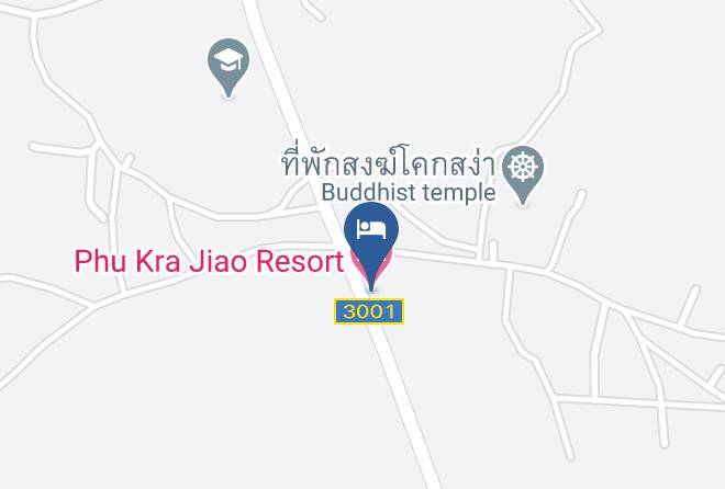 Amphoe Nang Rong - Phu Kra Jiao Resort Maps
