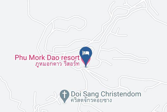 Amphoe Mae Rim - Phu Mork Dao Resort Maps