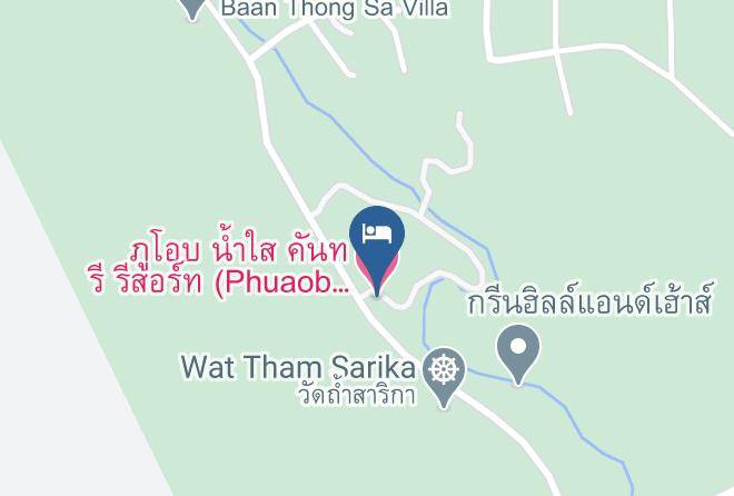 Amphoe Mueang Nakhon Nayok - Phu Ob Namsai Country Resort Maps