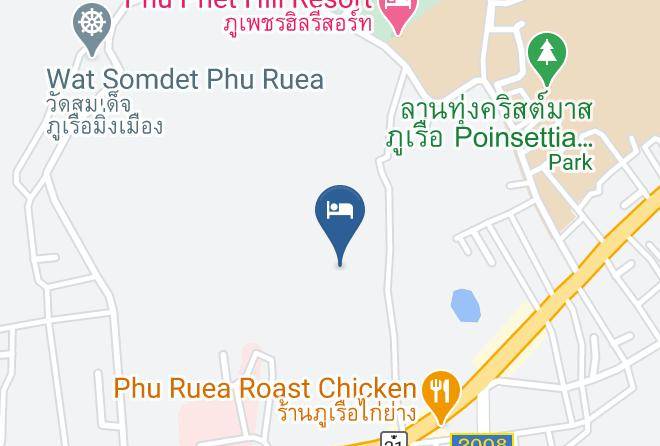 Amphoe Phu Ruea - Phu Ruea Nature View Resort Maps