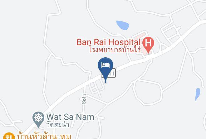 Amphoe Ban Rai - Phu Seang Thong Resort And Spa Maps