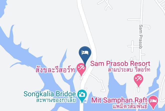 Amphoe Sangkhla Buri - Phu Thara Resort Sangkhlaburi Maps