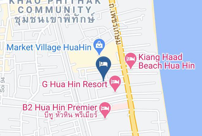Amphoe Hua Hin - Phudara City View Maps