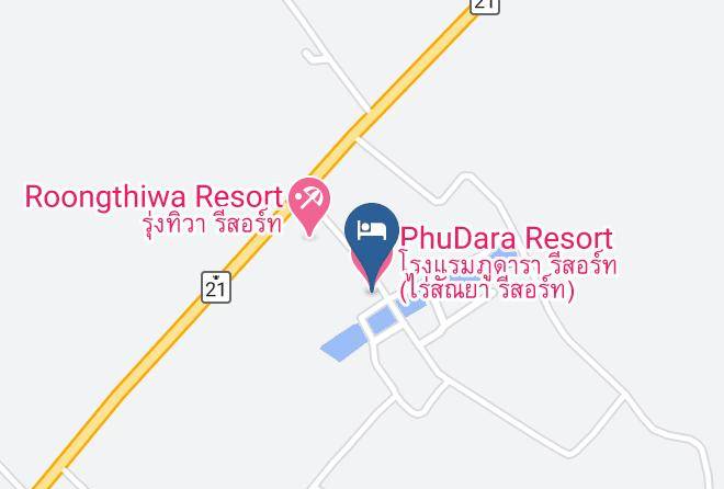 Amphoe Phu Ruea - Phudara Resort Maps