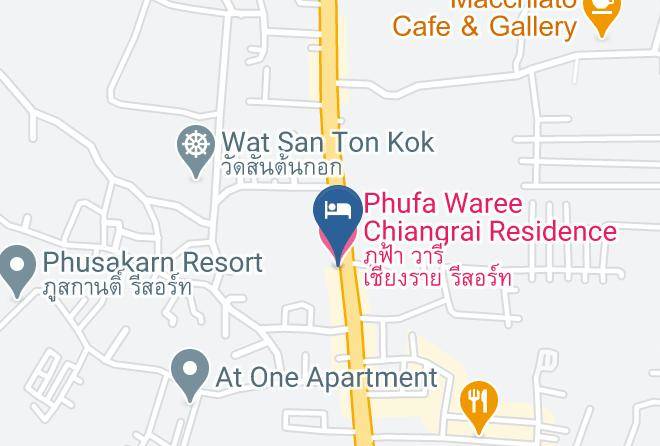 Phufa Waree Chiangrai Residence Map