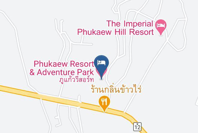 Amphoe Khao Kho - Phukaew Resort & Adventure Park Maps