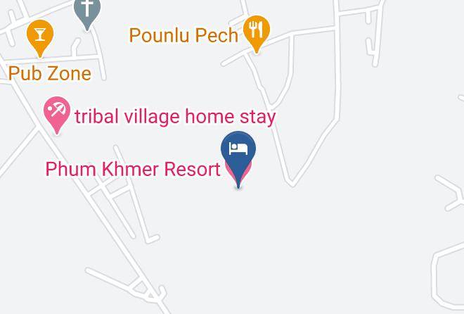 Ban Lung Town - Phum Khmer Resort Maps