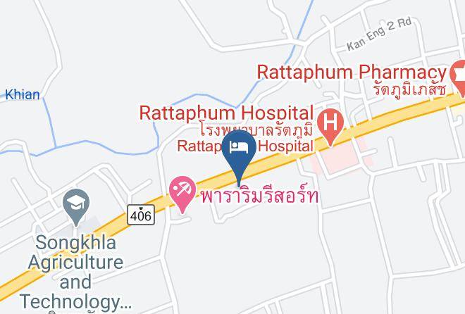 Amphoe Rattaphum - Phumi Sriphum Resort Maps