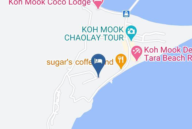 Amphoe Kantang - Phumiphat Resorts Maps
