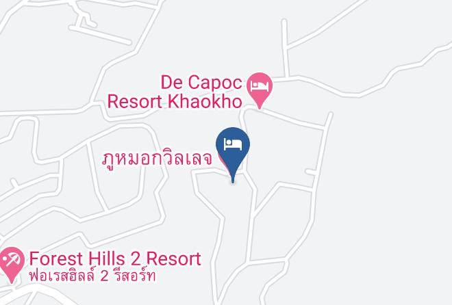 Phumork Village Khao Kho Map - Phetchabun - Amphoe Khao Kho