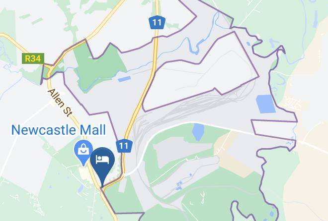 Amajuba - Phumula Nathi Motel Maps