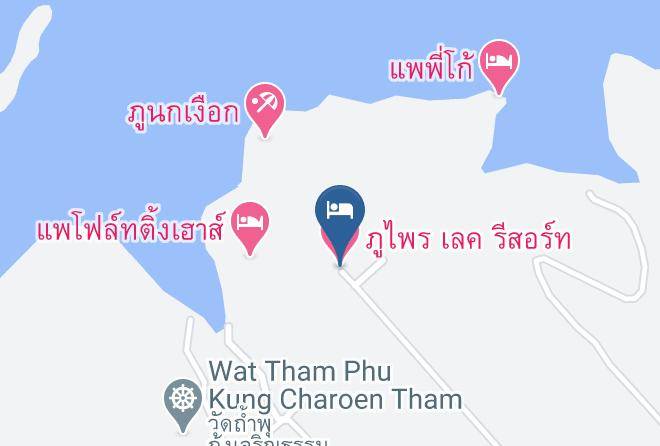 Amphoe Si Sawat - Phupai Lake Resort Maps