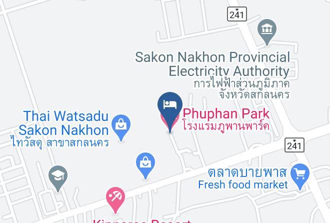 Phuphan Park Hotel Map