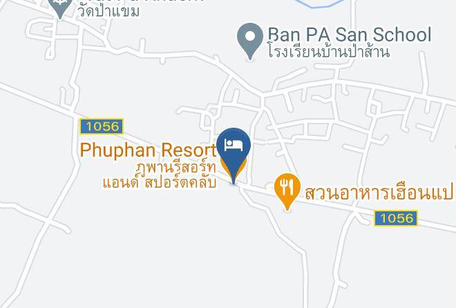 Amphoe Phan - Phuphan Resort Maps