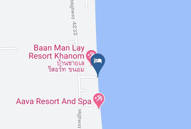 Amphoe Khanom - Phuphat Resort Maps