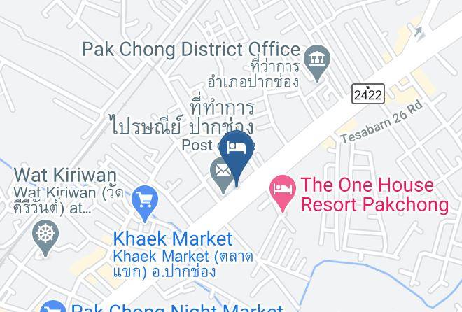 Amphoe Pak Chong - Phuphaya Khao Yai Hotel Pak Chong Maps