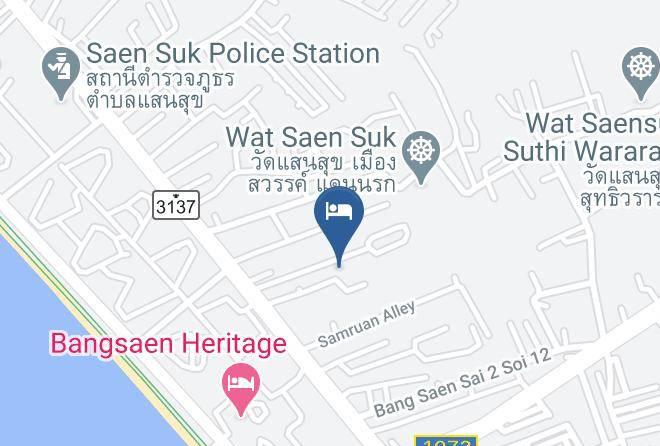 Mueang Chonburi District - Phuplaces Bangsaen Maps