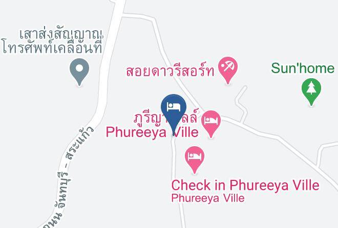 Amphoe Pong Nam Ron - Phureeya Ville Maps