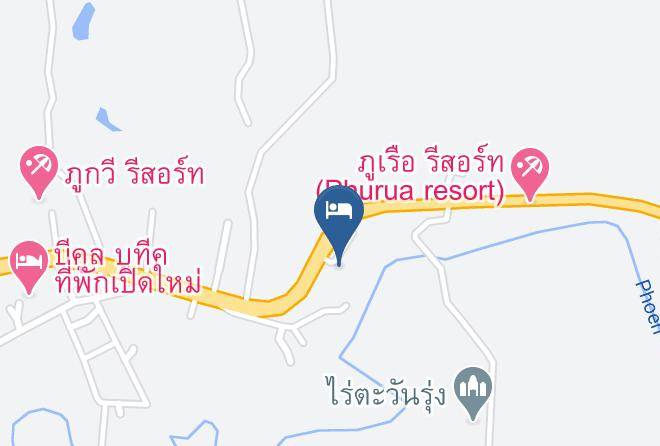 Amphoe Phu Ruea - Phurua Bussaba Resort And Spa Maps