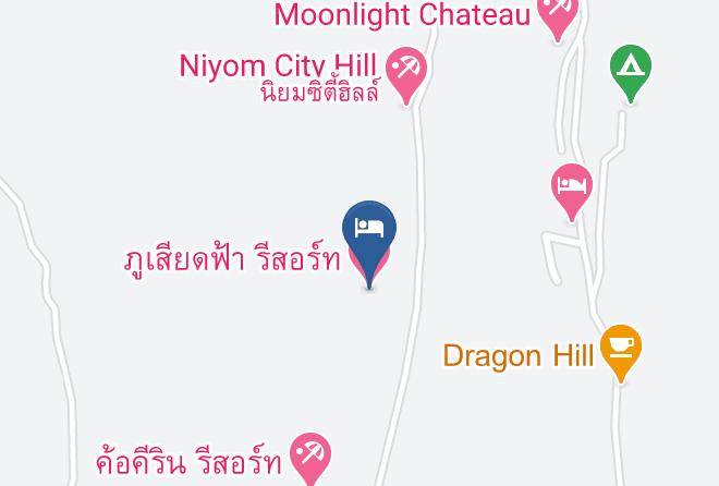 Phutai Fah Resort Map - Phetchabun - Amphoe Khao Kho