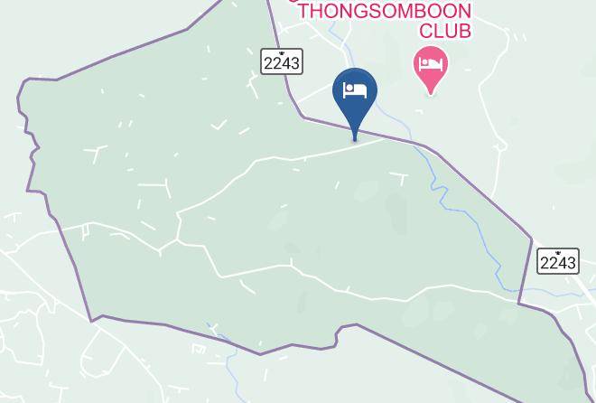 Amphoe Pak Chong - Phutawan Resort Maps
