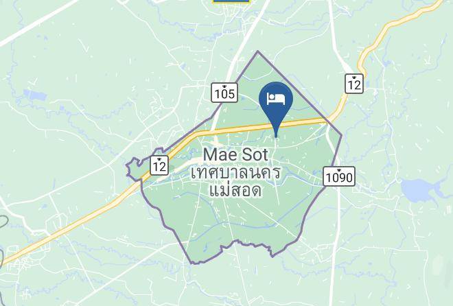 Amphoe Mae Sot - Phutthachat Resort Maps