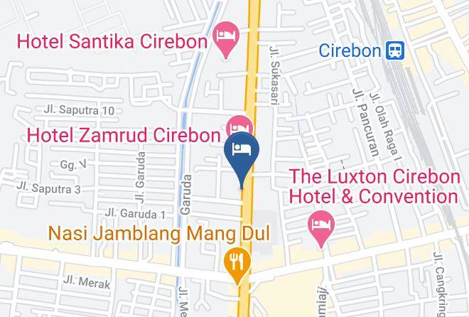 Cirebon Regency - Pia Hotel Maps
