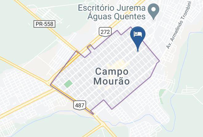 Campo Mourao - Piacentini Palace Hotel Maps