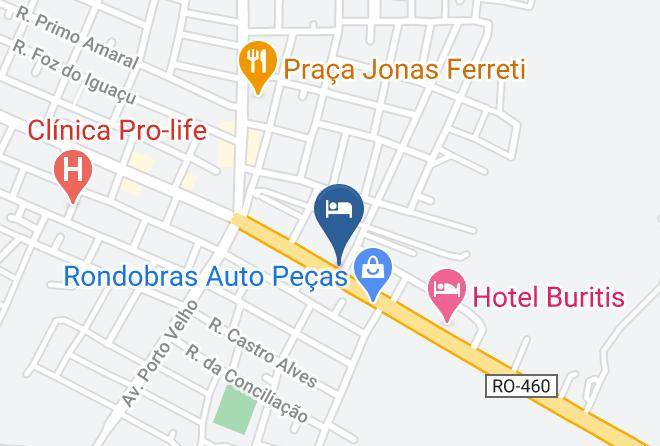 Buritis - Pianna Hotel Maps