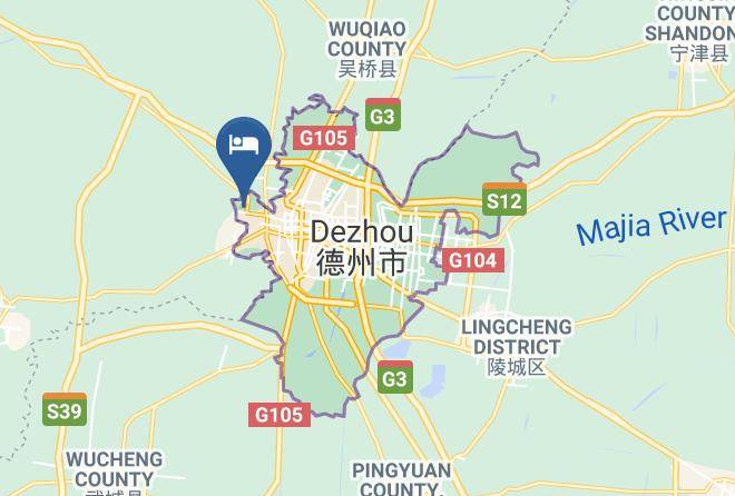Dezhou - Pianyiju Chain Hotel Dezhou Maps