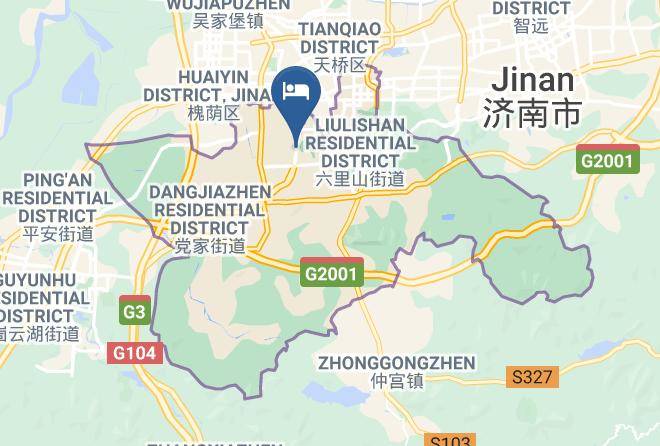 Ji Nan - Pianyiju Hotel Maps