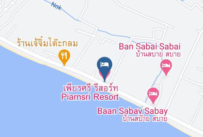 Amphoe Mueang Rayong - Piarnsri Resort Maps