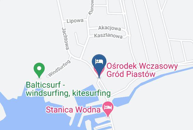 Kolobrzeski - Piast Castle Holiday Resort Maps
