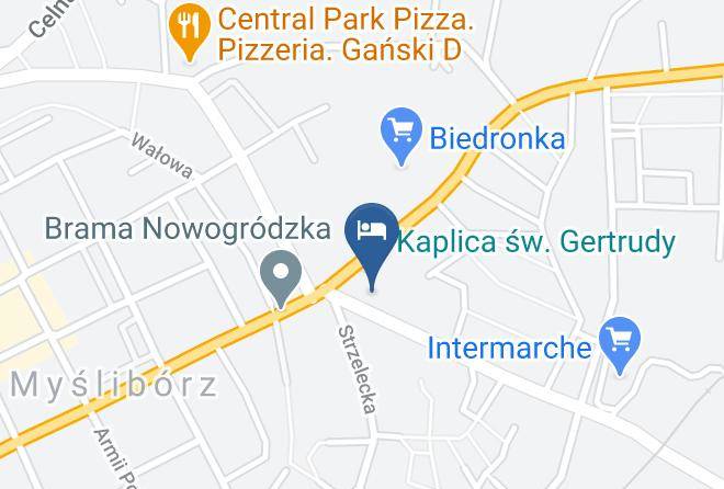 Mysliborznty - Piast Uslugi Hotelarskie Gastronomiczno Rozrywkowe S C Maps