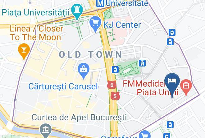 Bucharest - Piata Uniri Cozy Inn Maps