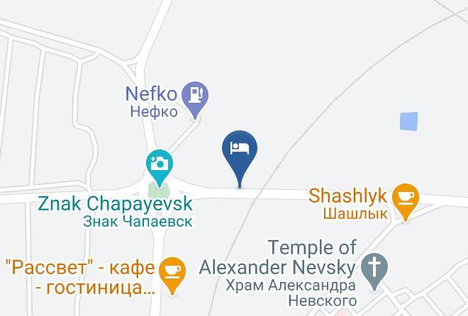 Chapayevsk - Piatoie Kolieso Maps