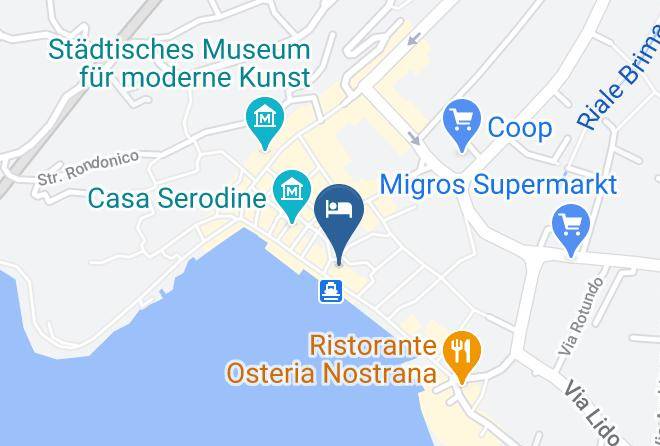 Locarno - Piazza Ascona Hotel & Restaurants Maps