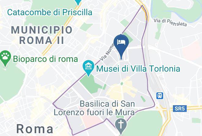 Rome - Piazza Bologna Little Suites Maps