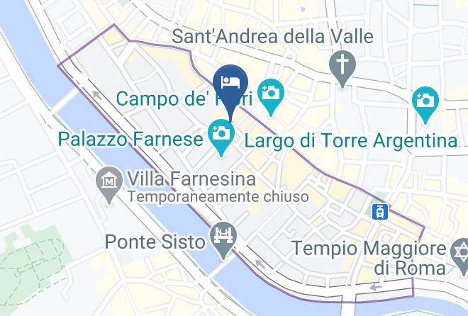 Piazza Farnese Luxury Suites Map