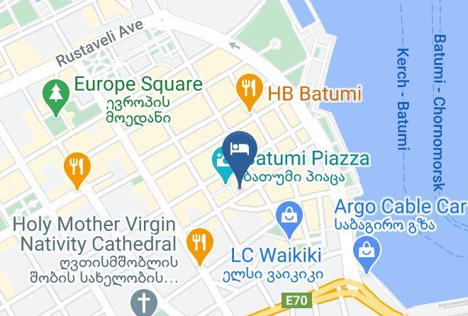 Batumi - Piazza Four Colours Maps