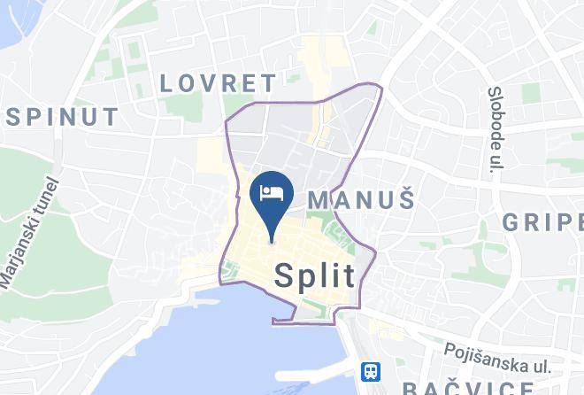 Split - Piazza Heritage Hotel Maps