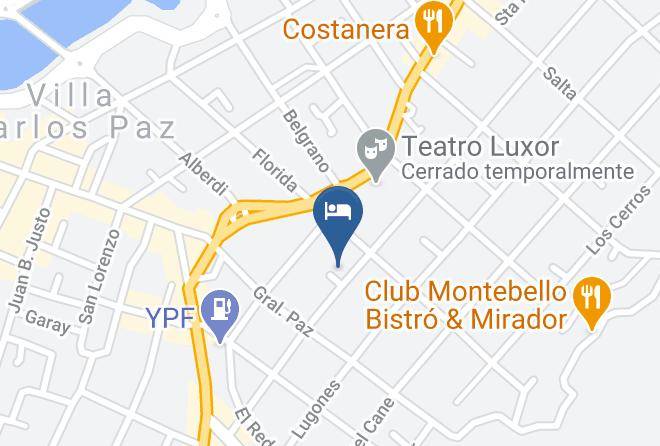 Santa Maria Department - Piazza Hotel Maps