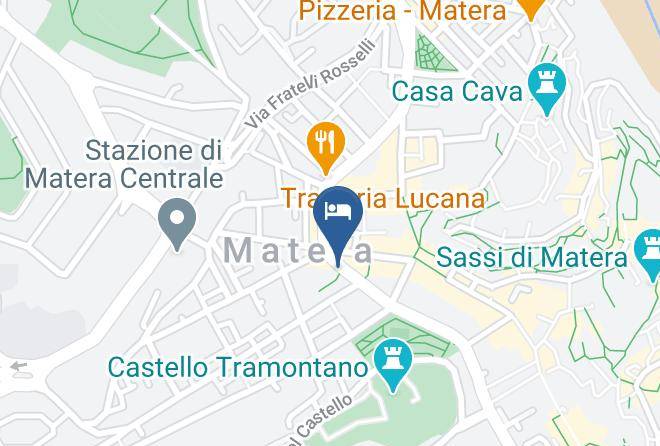 Matera - Piazza Mulino 26 Affittacamere Maps