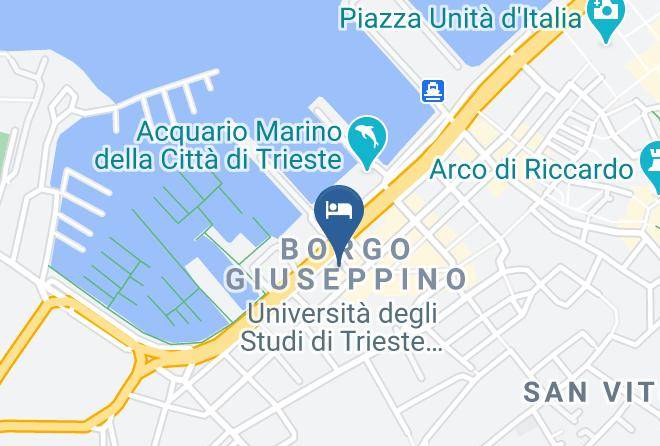 Trieste - Piazza Venezia Le Camere Maps