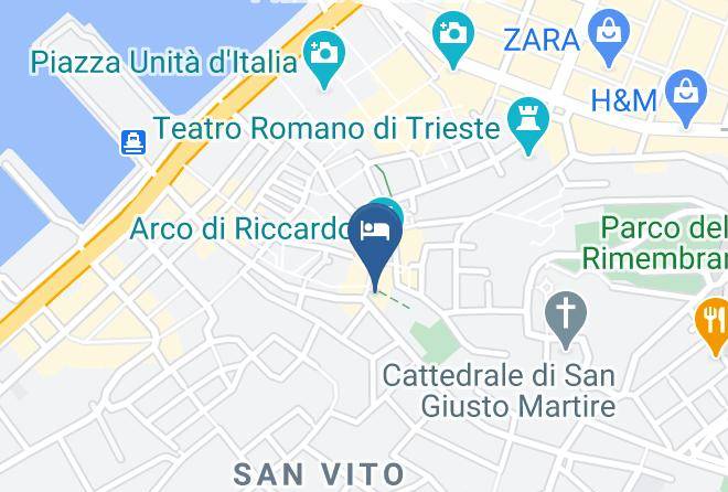 Trieste - Piazzetta Barbacan Maps
