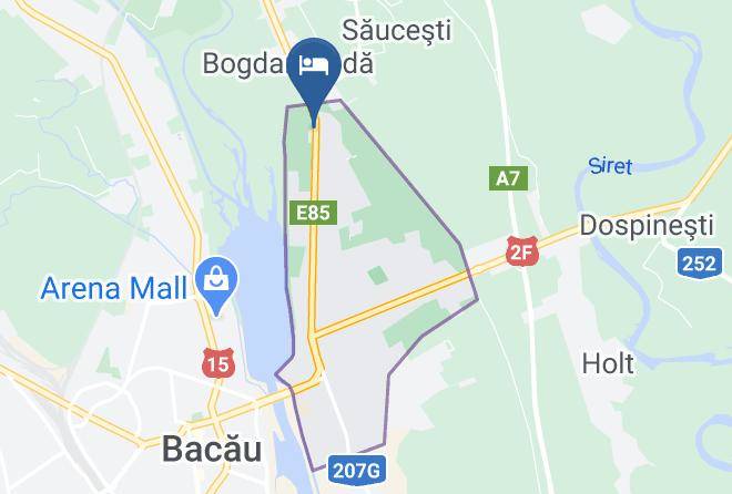 Bacau - Piazzetta Restaurant Maps