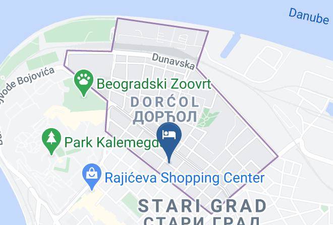 Belgrade City - Picasso Lux Maps