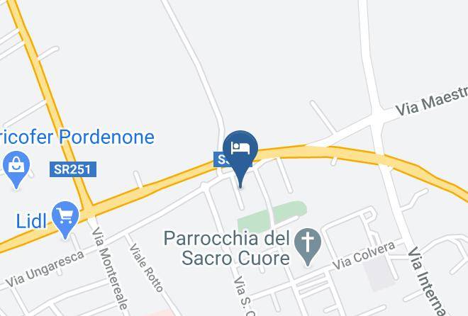 Pordenone - Piccadilly B&b Maps