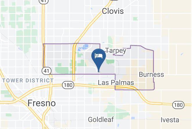 Fresno - Piccadilly Inn Airport Maps
