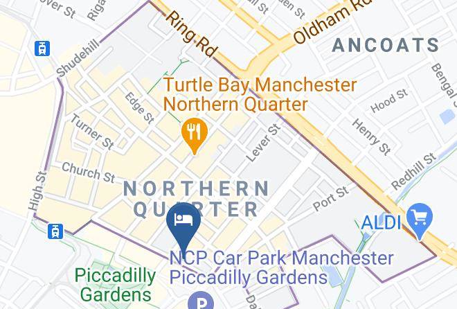 Greater Manchester - Piccadilly Luxury Suites Maps